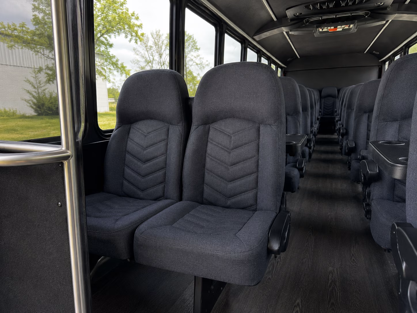 18 passenger minibus inside