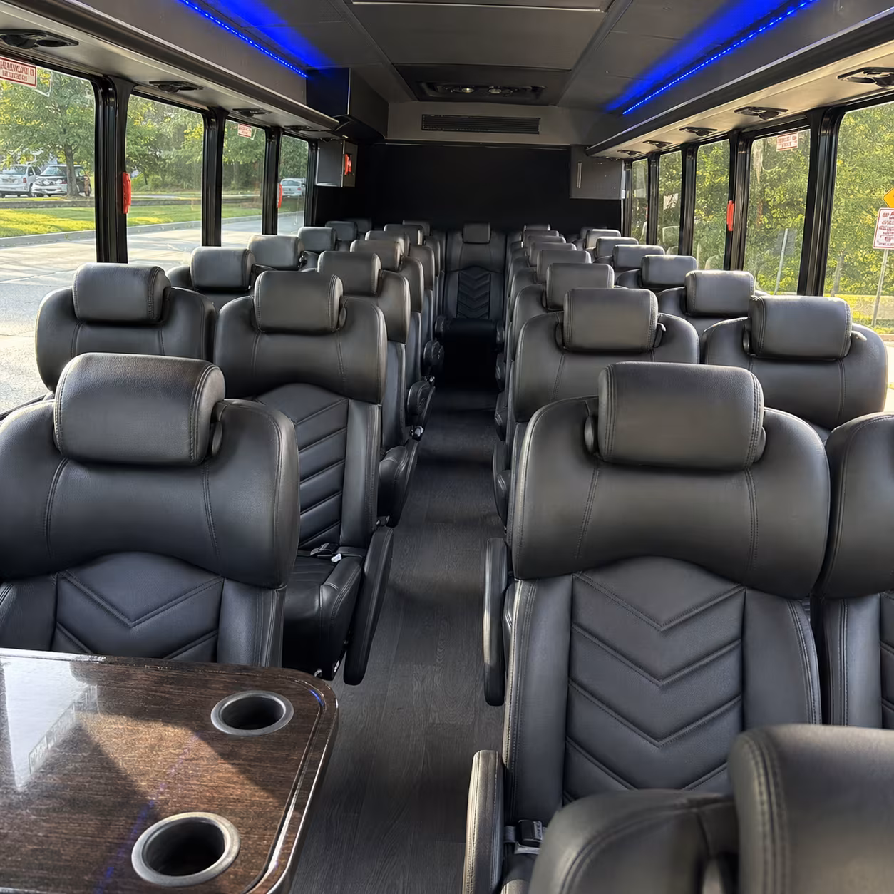 minibuses and charter buses for music festival weekends near modesto