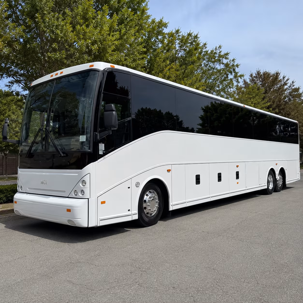 modesto charter bus rental fleet