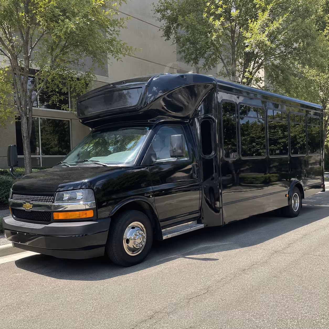 modesto party bus booking step 1