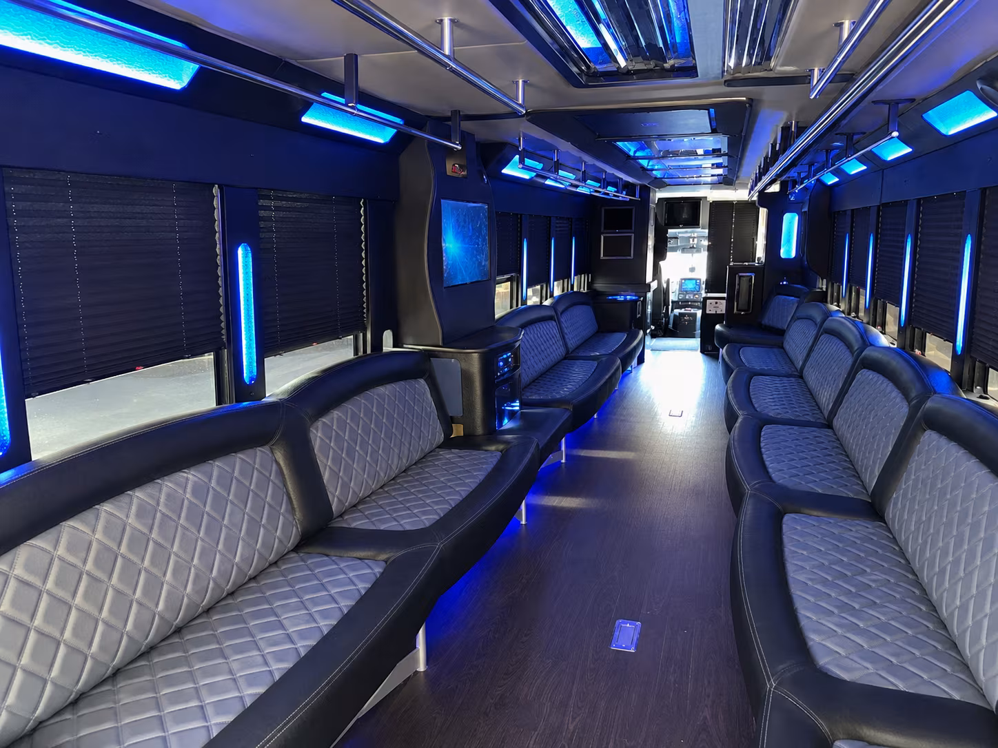 modesto sporting event party bus rental