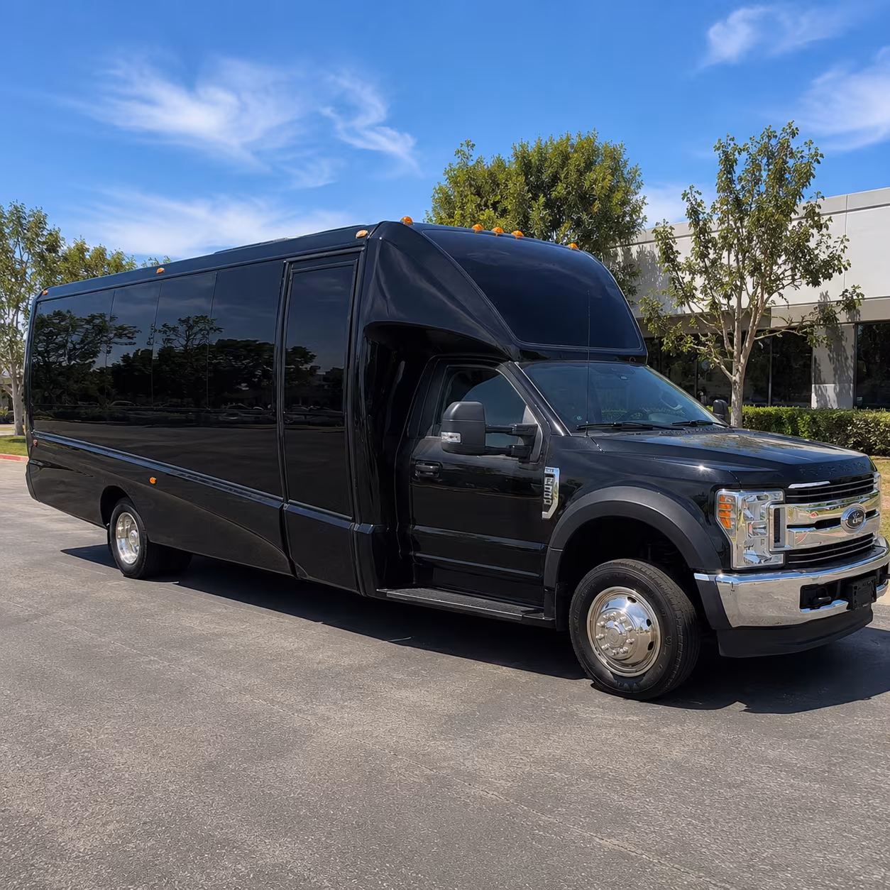modesto wedding party bus rental